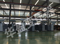 保定非晶合金变压器生产现场